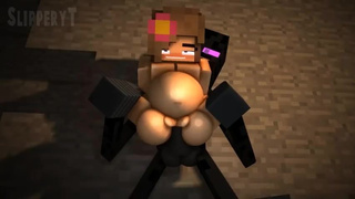 Майнкрафт выглядит намного лучше с парой creampies