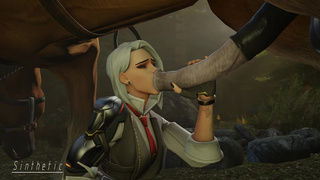 Ashe and Horse - SintheticR18